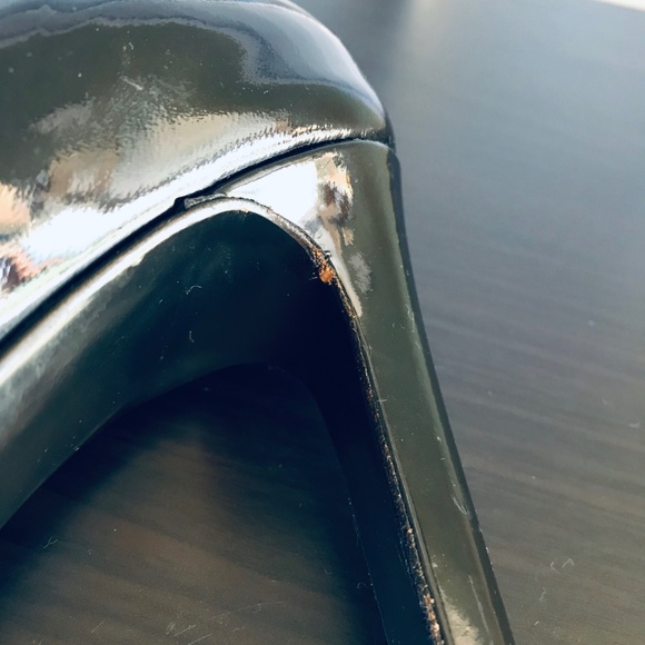 Carlos Santana Patent Leather Open Toe High Heel - Picture 8 of 8